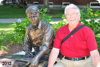 Me at the Robert Frost Class of 1964. Plymouth State College.