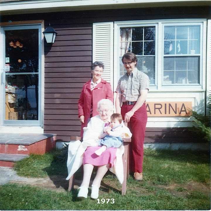 Four generations in 1974.